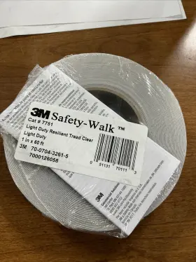 7000126058 3m 7751 Safety-walk Light Duty Resilient Tread 1 In X 60 Clear