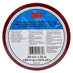 8087cw 3m 24 Pack - Construction Seaming Tape Red 1-7/8 Inch X 55 Yds