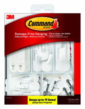 17231-es 3m Company Hanging Hooks General Purpose Assorted 54-pk