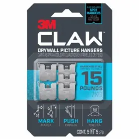 3ph15m-5es 3m Company Claw 5pk 15lb Hanger