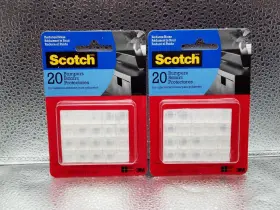 Sp954-na 3m Company Scotch 1/2 Inch Square Bumpers 20ct 2 Pack 40 Total