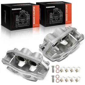 Apbc0177c A-premium Front Disc Brake Caliper Assembly With Bracket Compatible Dodg
