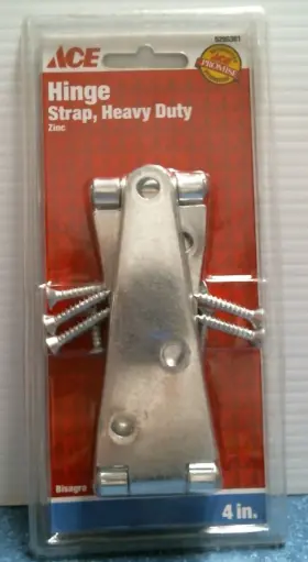 5295381 Ace 14089 4 Inch Hinge Strap Heavy Duty Zinc Fs