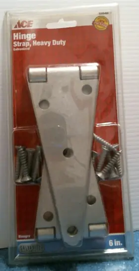 5295480 Ace 14099 6 Inch Hinge Strap Heavy Duty Galvanized Fs