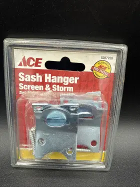 5287750 Ace Hardware Screen/storm Door Sash Hangers Rust Resistant Zinc Plated New