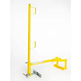 12090 Acro Building Systems Roofing Tools 12 Inch Hx12 Wx36 D Parapet Wall Guardrail Yellow