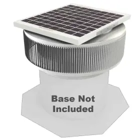 Active Ventilation 843951005225 740 Cfm Solar Powered Retrofit Attic Roof Fan 12 Inch Dia
