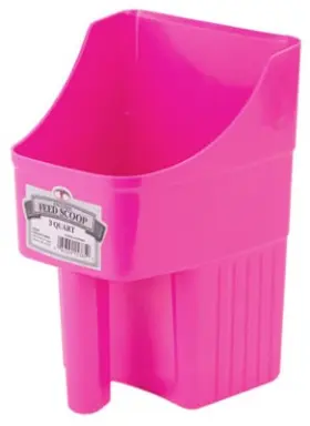 Ensc3hotpi Admc 6 Pack - Feed Scoop Enclosed Hot Pink Plastic 3 Quart