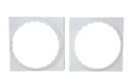 Ea08rsansatu Afco 8 Inch Aluminum Standard Capital Base White 2-pack Open Box New