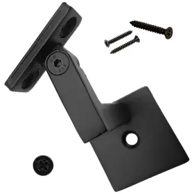 Affordable Stair Parts 760939661535 Solid Contemporary Adjustable Swivel Handrail Support Bracket - Easy Instal