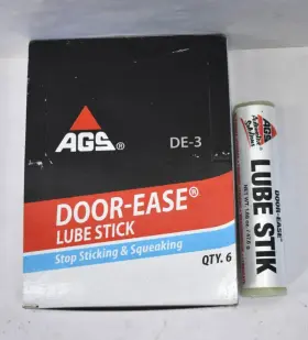 Ags 077146012037 Lot Of 6 Door Ease Lubricant Lube Stik 1.68oz Rolls No Mess Solution
