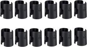 Ahcute 752790562977 24 Pcs 12 Pairs Wire Shelving Shelf Lock Clips For 3/4 Inch Post - Slee
