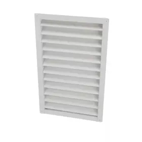 Rectangular-6 Air Vent 313111732754 14 Inch X 24 Pack- White Aluminum Wall Mount Gable