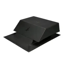 Slp150bl Air Vent 150 Sq. Inch Nfa Plastic Slant-back Roof Louver Static In Black Sold Of
