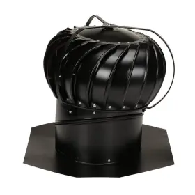 Tob14sbl Air Vent 14 Inch Black Aluminum Externally Braced Wind Turbine