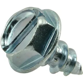 Smshws-176-100 Aivoxe Hard-to-find Fastener 014973265670 Slotted Hex Washer Sheet 10 X 3/8 Zinc