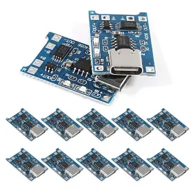 Tp4056 Alamscn 701715441620 Type-c Usb 5v 1a 18650 Lithium Battery Charger Module Charging Board T