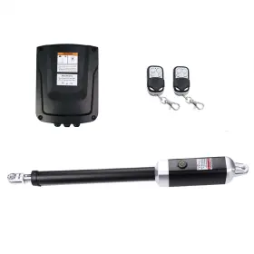 Aleko 013964717563 Basic Kit Swing Gate Opener For Single Gates Up To 20 Black
