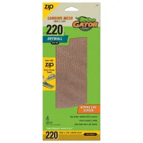 220-grit Ali Industries 134883 Gator 7178 Hook And Loop Very Fine Screen Drywall Sanding Mesh
