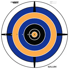 15334 Allen Company 12 Pack Ez Aim Bullseye Target White 12-pk