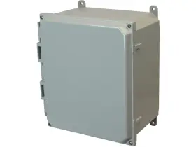 Amp1206 Allied Moulded Lift-off 4-screw Solid Opaque Cover Wall Mount Enclosure