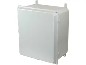 Amp1860 Allied Moulded Lift-off 4-screw Solid/opaque Cover Wall Mount Enclosure