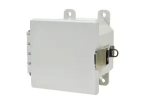 Amp443l Allied Moulded 4 X4 X3 Polyline Polycarbonate Wall Mount Enclosure
