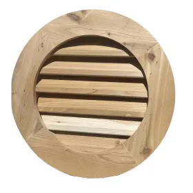 V10318sc Als Millworks Al And #039 S 18 Inch X Round Wood Built-in Screen Gable Louver