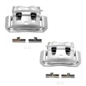Am-3420572406 Am Autoparts Front Brake Caliper Set Compatible With 95-07 Ford