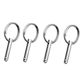 4350149533 Amadget Stainless Steel Bimini Top Ball Hinge Pin 4 Pack Quick Release Pins