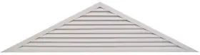415151 American Louver And Vent Company 5/12 Pitch 72 Inch Base 15 H Triangle Gable Attic White