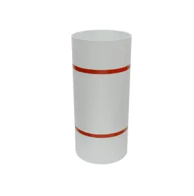 69114182 Amerimax 049821150174 Aluminum Trim Coil 14/50 Bright White