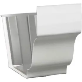 19209 Amerimax 049821190095 Home Products 4-inch Galvanized Slip Joint White