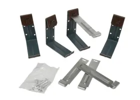 2502019 Amerimax 1.5 Inch H X 4 W 5.5 L Brown Aluminum K Fascia Bracket