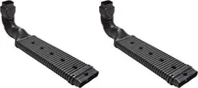 4601 Amerimax 313913202653 Downspout Extension Black Pack Of 2