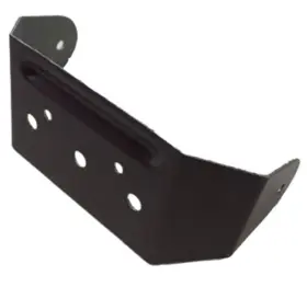 3pcrb45u Amerimax 2 Inch X 3 Downspout Hanger Bracket Clips Royal Brown Aluminum