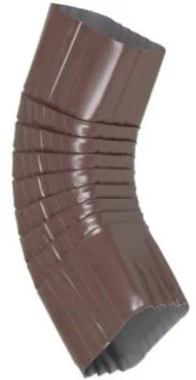 4526519hp Amerimax Gutter Side Elbow Style B 75 Degree Brown Aluminum 3 X 4 Inch -