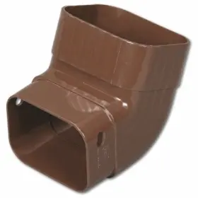 Amerimax 718448716277 Front Gutter Elbow Vinyl Brown 2 X 3- Inch - M1627hp