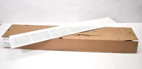 86770 Amerimax Lot Of 25 Omnimax Snap In Filters 3ft White Vinyl Micro Mesh Gutter Guards