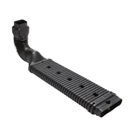 Amerimax Home Products 049821166588 Stealth Flow 43 Inch Black Vinyl Low Profile Downspout Extension Kit