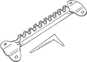 Amerimax Home Products 049821852375 Gutter Rack And Key Galvanized Rak-cs