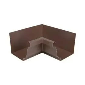 2520119 Amerimax Home Products Gutter Inside Mitre Brown Aluminum 5- Inch Box Of 16 S5