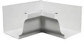 27201 Amerimax Home Products Gutter Inside Mitre White Aluminum 5- Inch