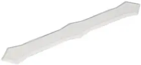 27229 Amerimax Home Products 200 Pack Gutter Downspout Band White Aluminum Fits 2x3- Inch And 3x4- 2