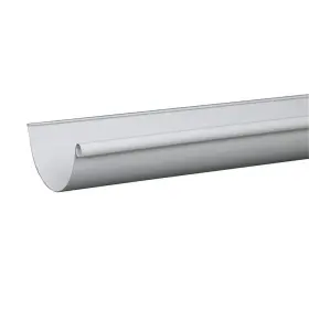 L10hg6 Amerimax Home Products Gutter 6 Inch X 10ft 80 Aluminum Half Round High Gloss White