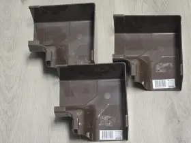 M15043 Amerimax Home Products M1504 Gutter Incide Miter K-style Traditional Vinyl Brown 5- Inch -m15043 Lot Of 3pc