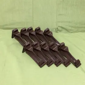 M1722 Amerimax Home Products K-style Hidden Gutter Hangers Vinyl 5- Inch Lot Of 10