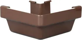 M-1503 Amerimax Gutter Outside Miter K-style Traditional Vinyl One Size Brown