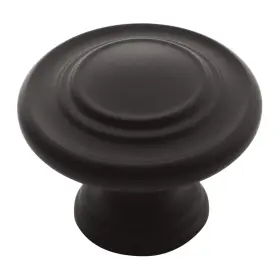 25vmp1586fb Amerock Inspirations 1-5/16 Inch 33mm Diameter Matte Black