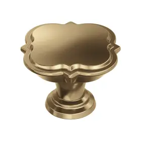 Bp36629cz Amerock Cabinet Knob 1-3/4 Inch 44mm Diameter Champagne Bronze